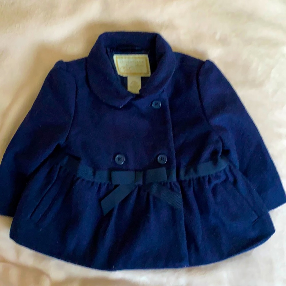 Wool pea coat.